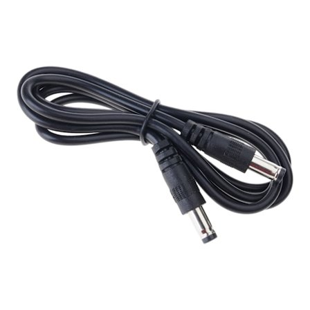 DC5.5x2.1mm/DC5.5x2.5mm han strømforlængerledning til routere, kameraer, LED-lys