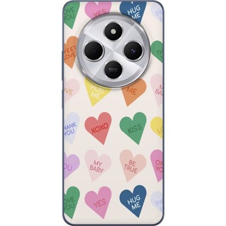 Yhteensopiva Puhelinkuori Xiaomi Xiaomi Redmi 14C Karkkisydämet