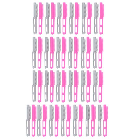 50 st Ihåliga permanentstavar med krok för frisörsalong Hårstyling