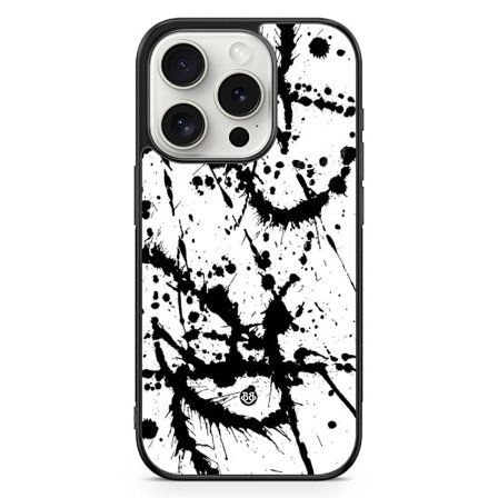 Bjornberry Skal iPhone 15 Pro - Svart Färgstänk
