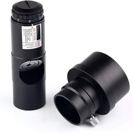 Teleskop Laser Collimator 1,25 Tommer, Bysameyee Kalibrator med 2'' Adapter for