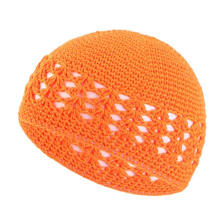 Enkel Farge Håndlaget Heklet Lue For Kvinner Menn Vinter Hold Varm Strikkeluer