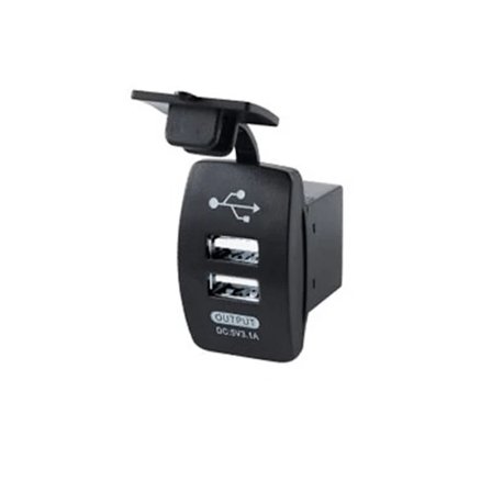 Billaddare Mobilladdare VIT vit