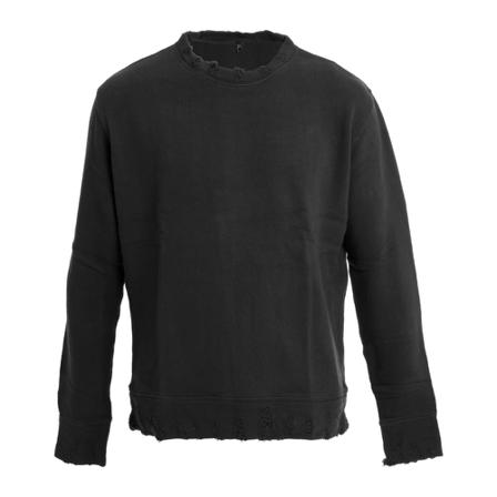 R13 Vintage Sweathirt , Zwart , Heren , Maat: M