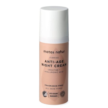Matas Natur Firming Anti-Age Night Cream 50 ml, Skincare, Ansigtspleje, Natcreme
