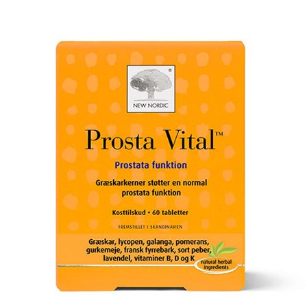 New Nordic Prosta Vital 60 tabl., Helse & Madvarer, Krop & Helse, Kosttilskud