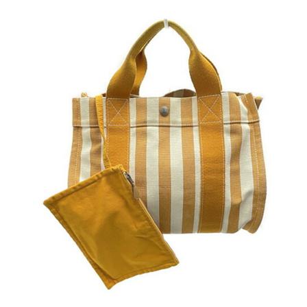 Hermès Vintage, Tote Bags Geel, Dames, Maat:ONE Size