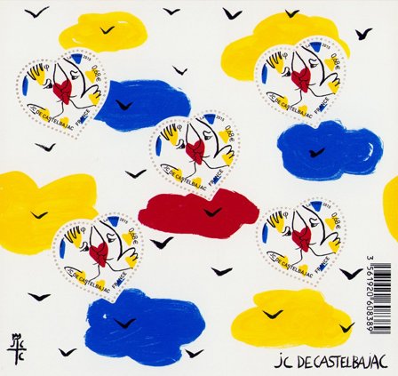 Frankrig 2015 - Miniark YT 136 - Postfrisk