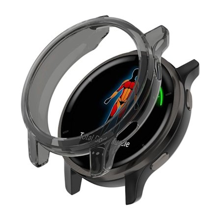 Garmin Venu 2 kirkas TPU-suojus - Läpinäkyvä Musta