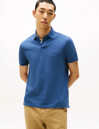 Tommy Hilfiger Core 1985 Regular Polo - Blue - XXL