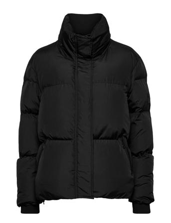 Bella Puffer Jacket Fodrad Jacka Svart By Malina