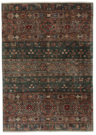 171X236 Shabargan Rug Wool, Carpetvista