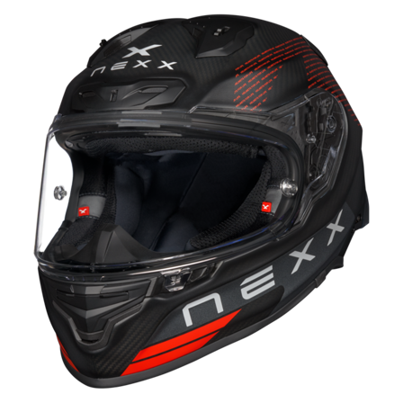Nexx X.R3R Integralhjälm Pro FIM Evo Carbon Karbon/Svart XL
