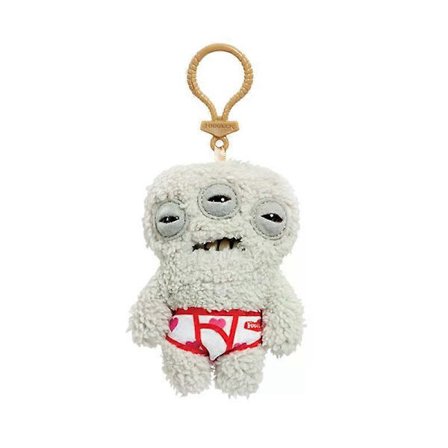 Fuggler Morsomme Stygge Monster Plysjleker Nøkkelring Kawaii Fuggler Monster Kaniner Søte Fylte Peluche Dukker Anheng, A