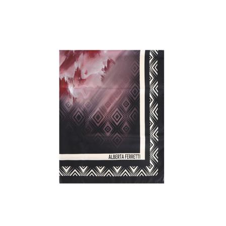 Alberta Ferretti, Silky Scarves Rood, Dames, Maat:ONE Size,multicolor