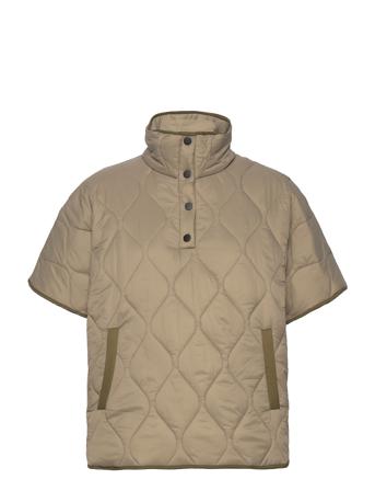 Onlliv Quilted Poncho Wvm Brown ONLY