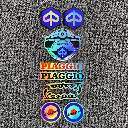 Reflekterende motorcykel hele sæt mærkater tank klistermærker til Kawasaki Ninja Yamaha Tmax Honda Suzuki Størrelse: 8cmx22cm - Mærkater & 