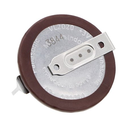 Knapcellebatteri til BMW E46/E90/E91-nøgle med lithium-vanadium