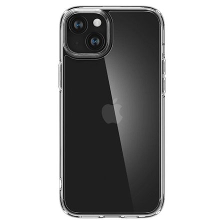 Spigen Ultra Hybrid iPhone 15 skal - Genomskinligt