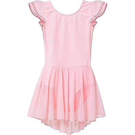 Pikkulasten tyttöjen balettimekot Leotardit hameella Tanssimekko Ballerina Tutu-asu .4