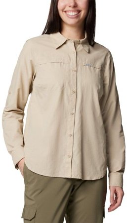 Columbia W's Silver Ridge 3.0 LS Ancient Fossil - Columbia