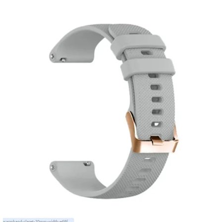 18mm 20mm Armbånd for Garmin Smartwatch, Erstatningsarmbånd Grå Grey 20mm Bredde