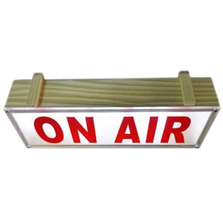 Lysende skilt Opptaksskilt Studio Advarselsskilt Hjemmekontor Skrivebordsbelysning (22,8X8,5X4,2cm, som vist på bildet)