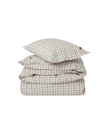 Lexington Checked Cotton Poplin Bed Set