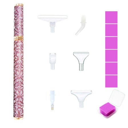 Glitter Diamond painting Penna Point Drill Pennor STYLEC STYLEC