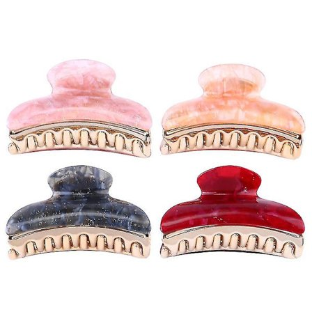 4 stk. Hårklemmer for voksne - Elegante hårklemmer - Vintage hårklemmer - Hodeplagg