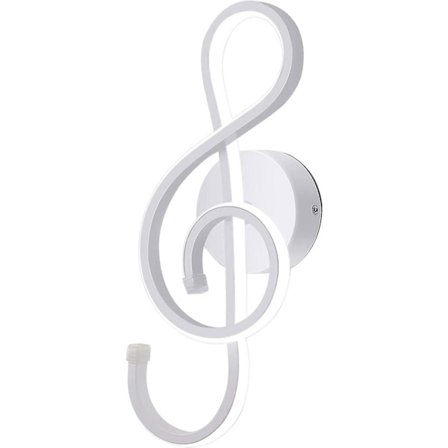 22W Moderni Seinävalaisin Sisävalaistus Led Luova Seinävalaisin Musiikkisymboli Taide Koristeellinen Seinävalaisin Olohuoneeseen Makuuhuoneeseen 