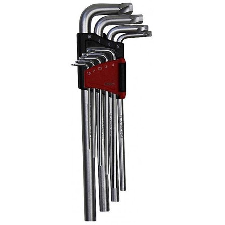 Tecos HEX-Rescuer Kuusiokoloavain 9-osainen, Käsityökalut