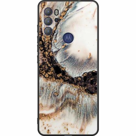 Motorola Moto G60s Svart Skal Mönster