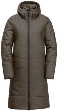 Jack Wolfskin W's Deutzer Coat Cold Coffee