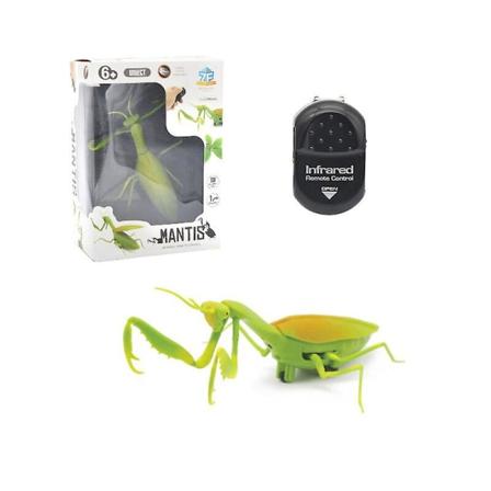 Simuloitu hyönteinen infrapunakaukosäätimellä eläinlelu Rc skorpioni hämähäkki leppäkerttu lapsille lahja Praying mantis