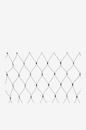 Markslöjd - Lyslenke Nett CHRISSLINE 1,7x2m Kald Hvit Ekstra - Svart - Lysslynger - Fra Homeroom