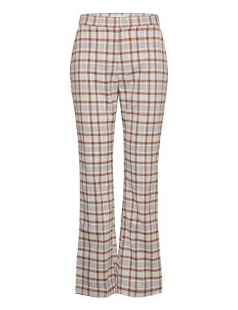 Rosetta Pants Suoralahkeiset Housut Monivärinen/Kuvioitu By Malina
