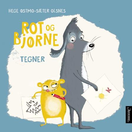 Rot og Bjørne tegner - Bok av Hege Østmo-Sæter Olsnes - Hardback