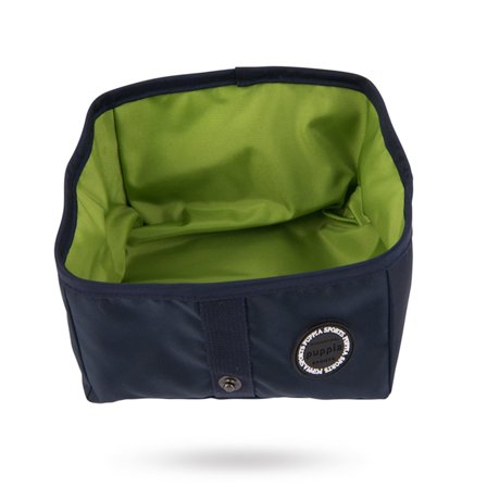 Puppia - Trek Square - Bärbar Skål - Matskål, hundgodis & tuggisar