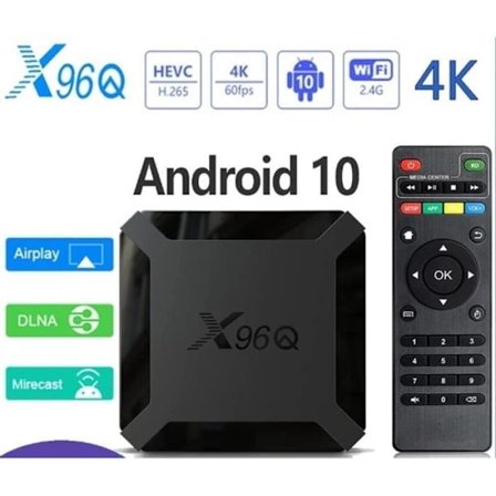 TV Box Android 10 PRUMYA H616 - 2GB+16GB - 4K - WiFi - HDMI 2.0A