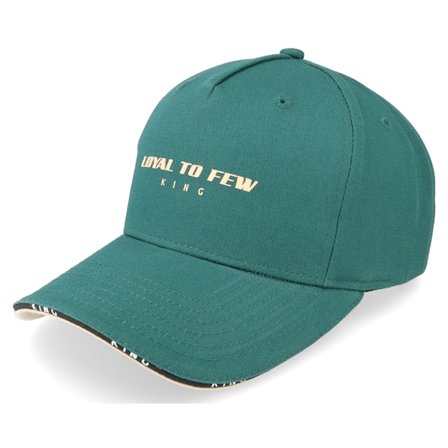 King Apparel - Earlham Curved Peak Green Adjustable Adjustable Green Cap - @ Hatstore