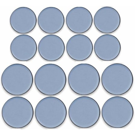 16 stk selvklebende Teflon møbelglider Teflon glider Teflon glir for