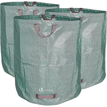 3-pack trädgårdspåsar 272l Extra starka trädgårdssopåsar Trädgårdssopåse Extra stark