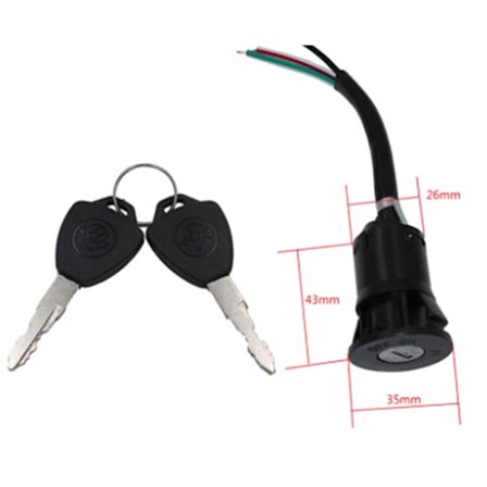 Elbil Power Lock Nyckelbrytare Universal