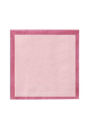 Iittala pappersservett 33cm pink-ros Servetter & servettringar Rosa 33 CM