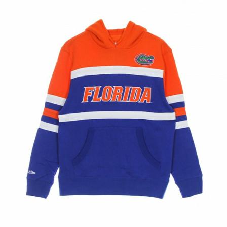 Mitchell & Ness hoodie ncaa head coach flogat Blå, Herre