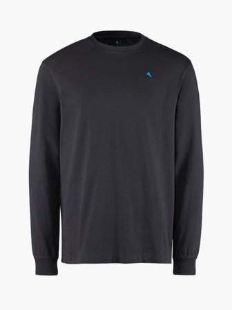 Klättermusen Root Logo LS Tee Men's's - Raven - Men's - S