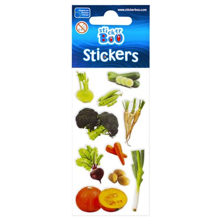 Grönsaksetiketter - Stickers med mat-tema