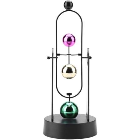 Galaxy Perpetual Motion Svänga Kinetisk Konst Elektronisk Skaka Vicka Enhet Fysik Vetenskap Skrivbordsleksaksdekoration