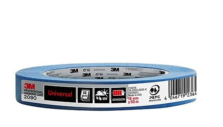 3M Maskeringstape UV 18mmx50m